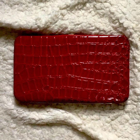 White House Black Market Handbags - ❤️ WHBM Croco 💕wallet